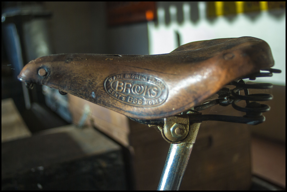 old brooks saddle